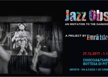 “Jazz Obscura”, 17 foto in camera oscura in mostra nella cantina dello Studio Chioccia Tsarkova