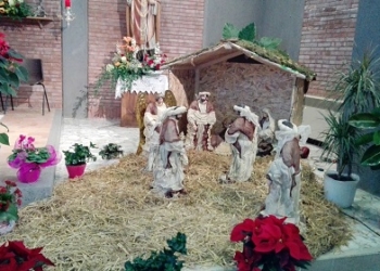 A Viceno (Castel Viscardo), presepe diffuso per portare il simbolo del Natale in tutte le vie della frazione