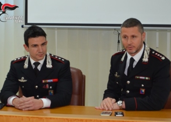 E’ Giuseppe Viviano il nuovo comandante della compagnia Carabinieri di Orvieto