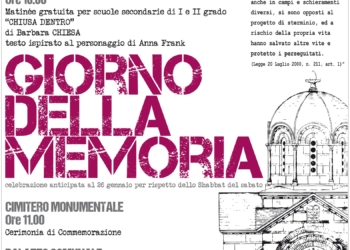 “Giornata della Memoria”, gli appuntamenti per celebrarla