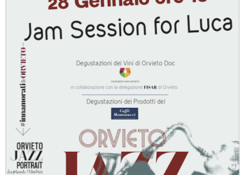 Orvieto Jazz Tribute. Domenica 28 gennaio al Palazzo dei Sette “Jam Session for Luca”
