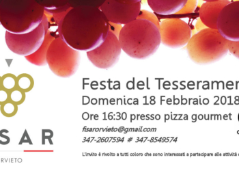 Delegazione Fisar di Orvieto, tutto pronto per la tradizionale festa del tesseramento