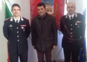 Sicurezza e prevenzione: il sindaco Daniele Longaroni incontra il comandante dei Carabinieri Giuseppe Viviano