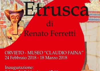 Renato Ferretti misura la propria arte con il mondo Etrusco. In mostra le sue opere al Museo Faina