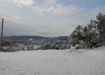 Gelo e neve, situazione critica nell’Orvietano. “Mettersi in strada solo se strettamente necessario”
