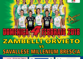 Per la Zambelli Orvieto ripresa ostica contro una Brescia lanciata