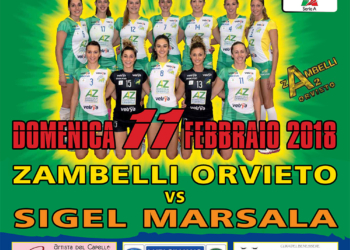Una Zambelli Orvieto concentrata riceve domenica al Pala-Papini il Marsala