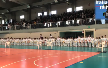 Al Palasport di Ciconia 400 atleti per la 1^ Fase Kata
