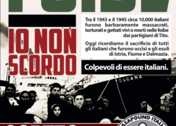 Una fiaccolata in Piazza del Popolo per commemorare i martiri delle Foibe