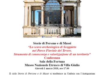 “Storie di persone e Musei”, a Villa Giulia si raccontano i tesori del territorio di Baschi