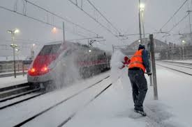 Maltempo, attivati piani neve e gelo di Rete Ferroviaria Italiana e Trenitalia