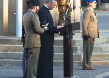 Alla Caserma Soccorso Saloni di Viterbo la cerimonia di consegna dello spadino agli allievi marescialli