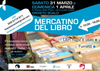 A Orvieto è una primavera della cultura e dell’arte. Nel weekend di Pasqua c’è il Mercatino del libro