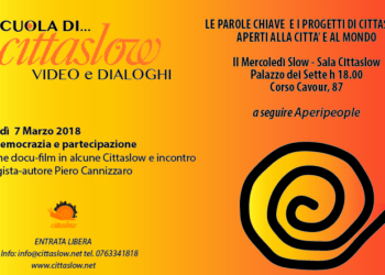 Mercoledi Slow, appuntamento con il regista Piero Cannizzaro su “Video, democrazia e partecipazione”