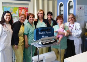 Pediatria Santa Maria della Stella, attrezzature biomedicali in dono dalla Famiglia Tiberi