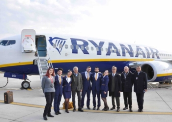 Inaugurato il nuovo volo Perugia – Francoforte di Rynair. Chianella: “Importantissimo per l’Umbria”