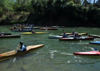 Gare nazionali di canoa sul Tevere con la 4A e 5A Gara Circuito Nazionale Grand Prix d’Italia