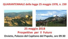 Salvaguardia e tutela della Rupe di Orvieto e del Colle di Todi: 40 anni fa la prima Legge speciale