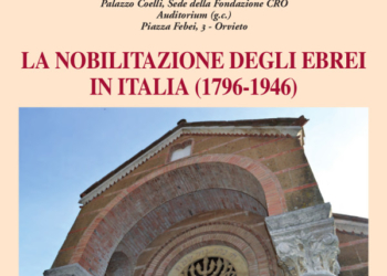 Isao, “La nobilitazione degli Ebrei in Italia”, appuntamento con lo storico Paolo Pellegrini