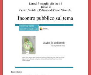 Catel Viscardo, incontro pubblico su “Aree Interne”