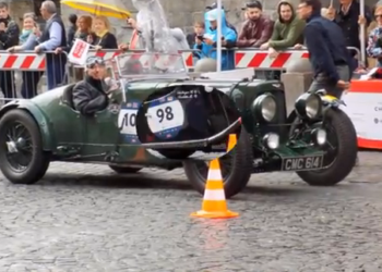 La 1000 Miglia a Orvieto. Video e Foto in Slideshow