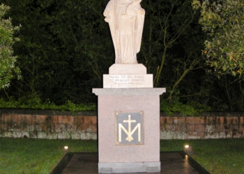 Acquapendente, inaugurato il monumento della Madonna del Fiore