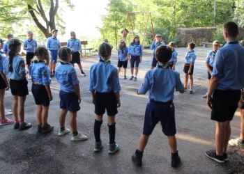 Bambini scout orvietani e bolsanesi all’Etruria Dragon di Capodimonte