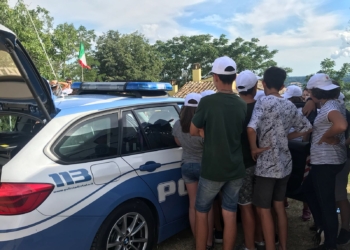La Polizia Stradale di Terni partecipa al campus “Anche Io Sono la Protezione Civile”