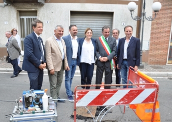 Inaugurato a Castel Giorgio il primo cantiere del piano regionale per la banda ultra larga