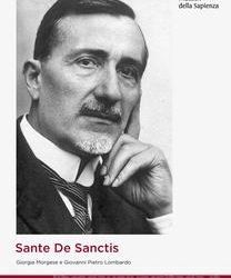 Sante De Sanctis, “Le origini della Neuropsichiatria infantile nell’Università di Roma”