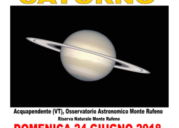 Occhi su Saturno, nuova serata col naso all’insù all’Osservatorio Astronomico Monte Rufeno