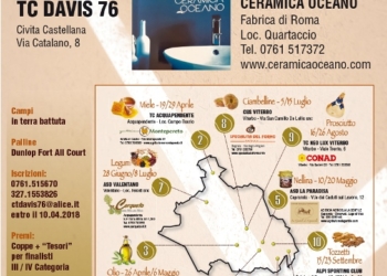 Tennis, il Circuito “I Tesori della Tuscia” al giro di boa tra Punta del Lago e Valentano