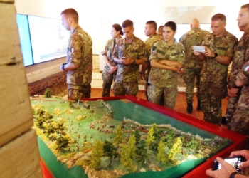 Allievi Marescialli del corso “Certezza” sui luoghi della battaglia del Trasimeno