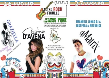 “Altro Rock Ficulle 2018” , 4 serate tra musica, sapori e divertimento “In The Luna park”