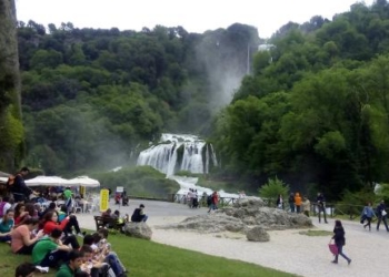 L’Unione Italiana Ciechi ed Ipovedenti di Terni  ospite dello Street food at the waterfall