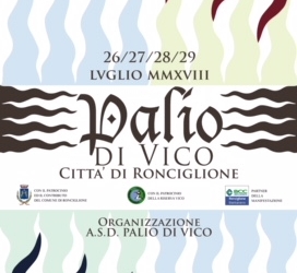 A Ronciglione arriva l’edizione 2018 de Il Palio di Vico con una  regata di 2400 metri fra le nove contrade lacustri
