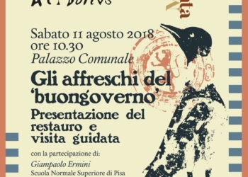 Presentazione del restauro e visita guidata agli affreschi del “Buon governo”