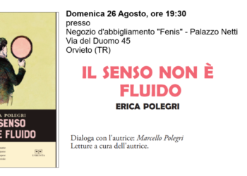 “Il senso non è fluido”, si presenta il libro di Erica Polegri