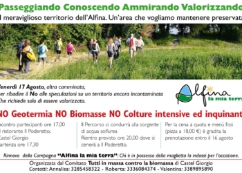 “Passeggiando Conoscendo Ammirando Valorizzando”, una camminata sull’Alfina
