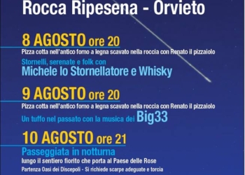 “Il Paese delle Rose sotto le Stelle” , a Rocca Ripesena 4 serate da non perdere