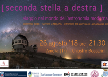 Seconda Stella a destra: viaggio nell’astronomia moderna ad Amelia