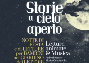 Alla biblioteca comunale “Storie a cielo aperto” per tutti i bambini