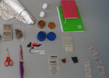 Baby pusher alla stazione dei treni, denunciati due giovani orvietani beccati con la droga negli slip