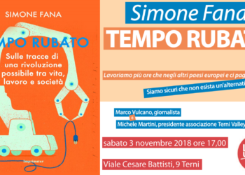 Tempo Rubato, il volume scritto da Simone Fana sarà presentato alla Feltrinelli di Terni