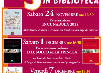 Tre Pomeriggi in Biblioteca, per riscoprire e approfondire la storia e la cultura di Acquapendente