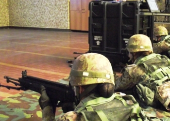 Fire Arms Training System per gli allievi marescialli del XX corso Certezza di Viterbo