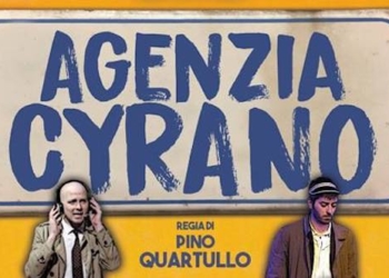 Al Teatro Boni di Acquapendente va in scena la commedia “Agenzia Cyrano” di Pino Quartullo