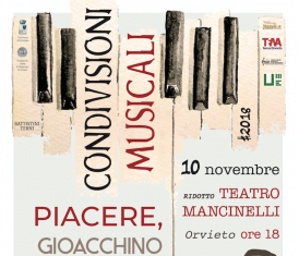 Condivisioni Musicali #2018 apre con un omaggio a Rossini