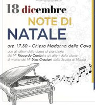 “Note di Natale”, i piccoli pianisti della scuola comunale alla chiesa della Cava