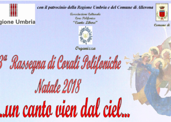 Ad Allerona la 13esima Rassegna di Corali Polifoniche “…Un canto vien dal ciel…”